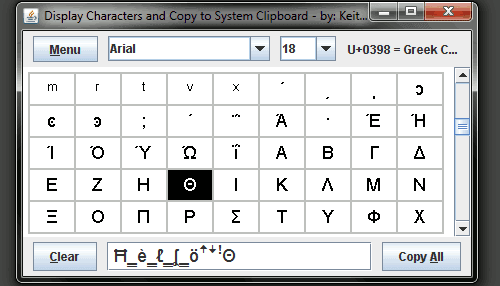 Character Map Software Free Download