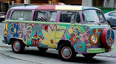 hippie wagon