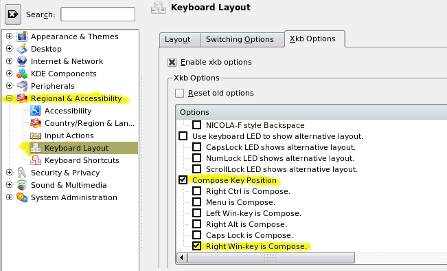 Linux Keyboard Text Symbols Compose Key Shortcuts