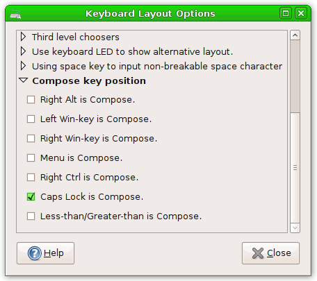 Linux Keyboard Text Symbols Compose Key Shortcuts