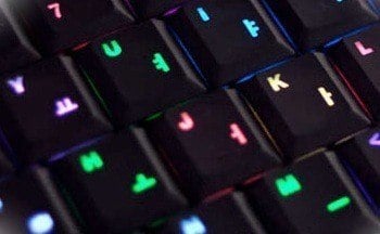 Keyboard with symbols