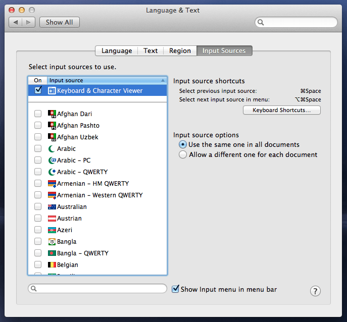 change signs excel for mac